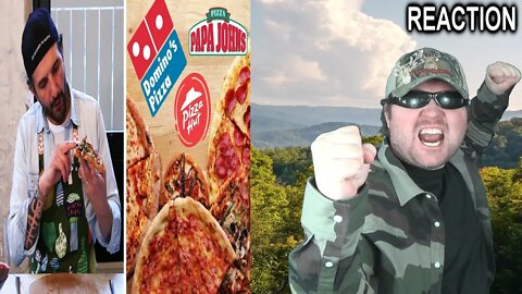 Pizza Chef Reviews Delivery Pizzas REACTION!!! (BBT)