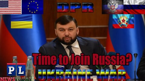 Anti Ukraine "Rebel" Leaders On Plans To Join Russia