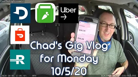 Chad's Ride Along Vlog for Monday, 10/5/20