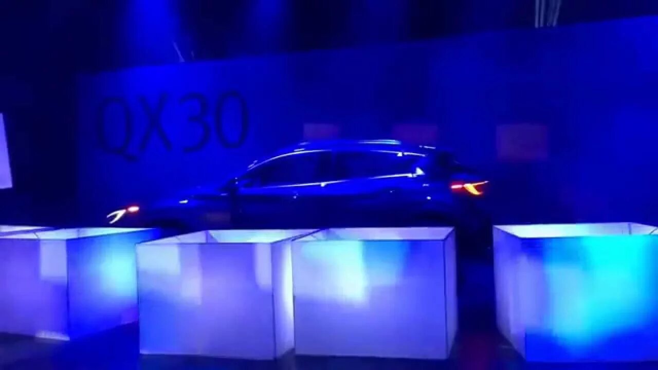 Infiniti QX30 World Reveal, using drones!