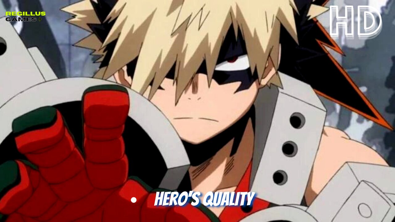 katsuki bakugo - my hero one's justice 2 - hero's quality