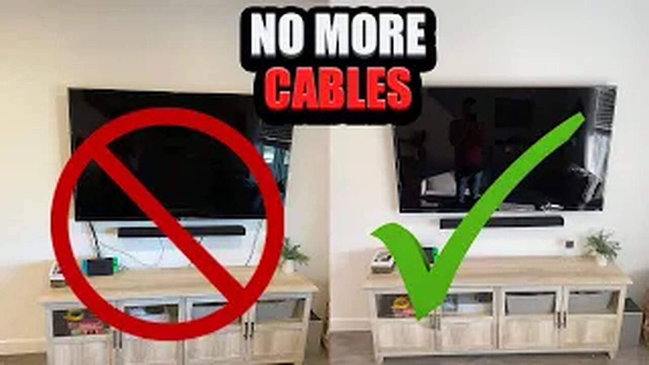 How to Hide Your TV Wires | EASY