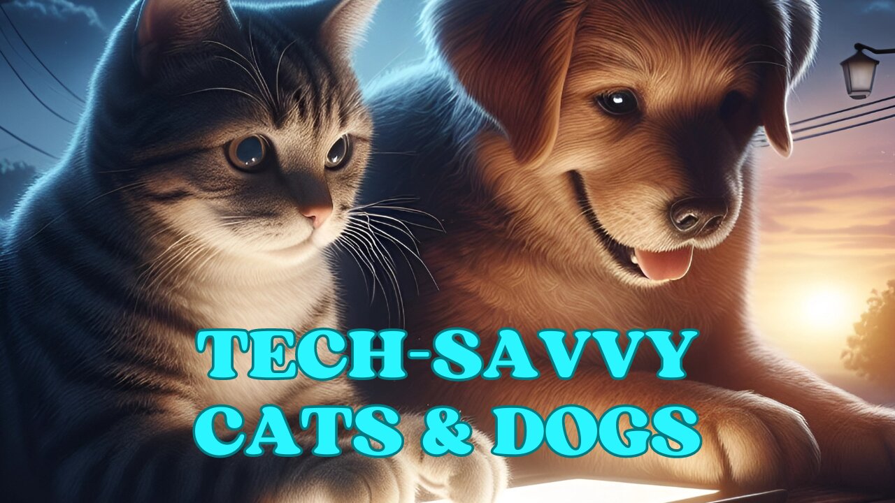 "Meet the Cutest Tech-savvy Cats and Dogs on the Internet! 🐱🐶🤖"