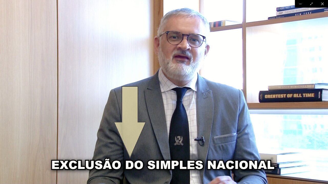 RECEBEU TERMO DE EXCLUSÃO DO SIMPLES NACIONAL?