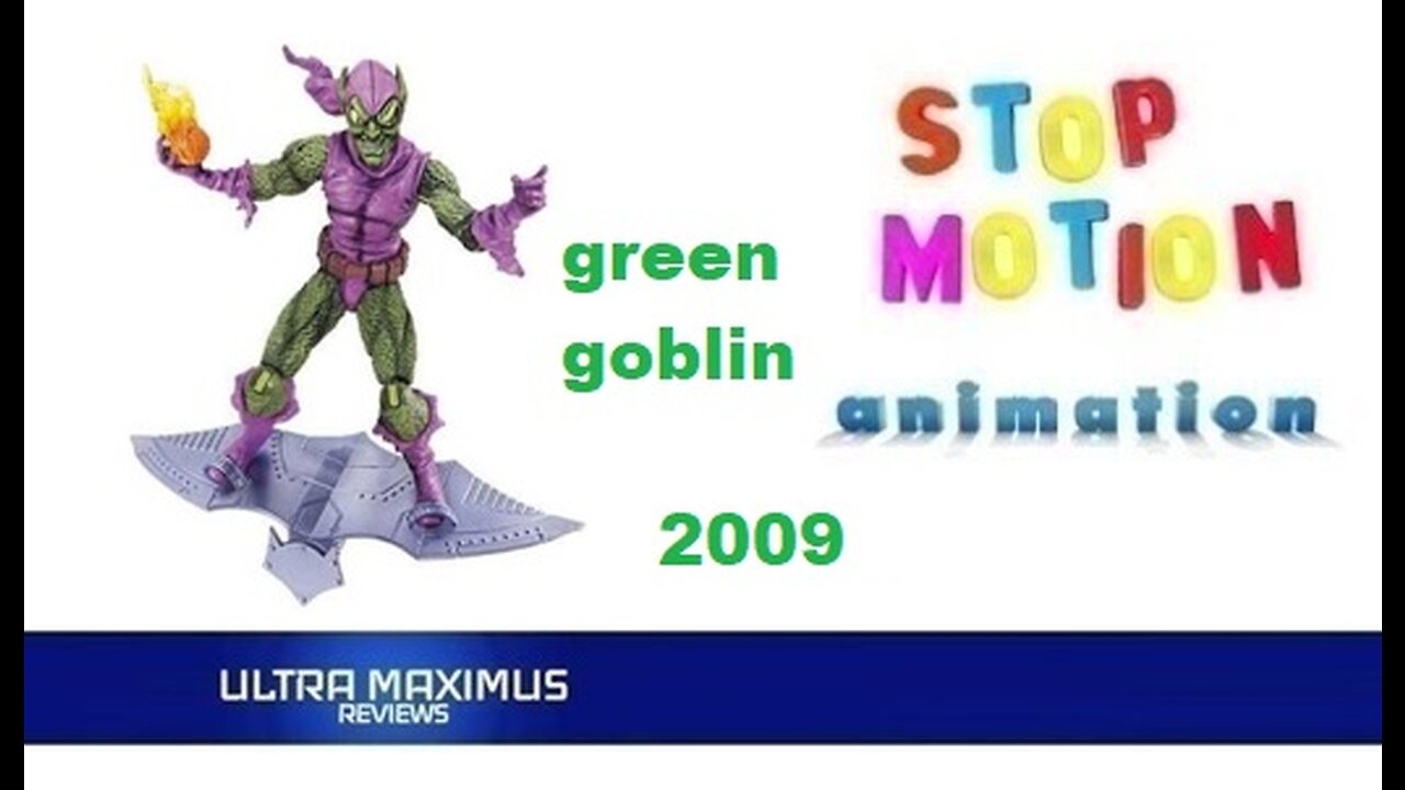 🎬 Green Goblin "Rides" Glider (2009) Stop Motion Animation