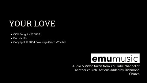 YourLove SovGrace {EmuMusic,RichmondActions}