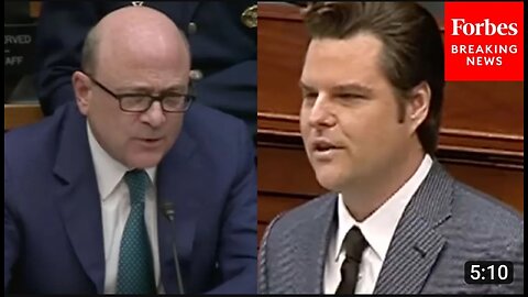 Ukraine Has A Corruption Problem Right__ Matt Gaetz Grills DoD Inspector General