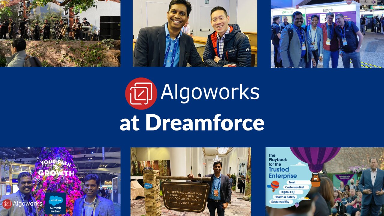 Algoworks at Dreamforce | Dreamforce 2022 | DF 22