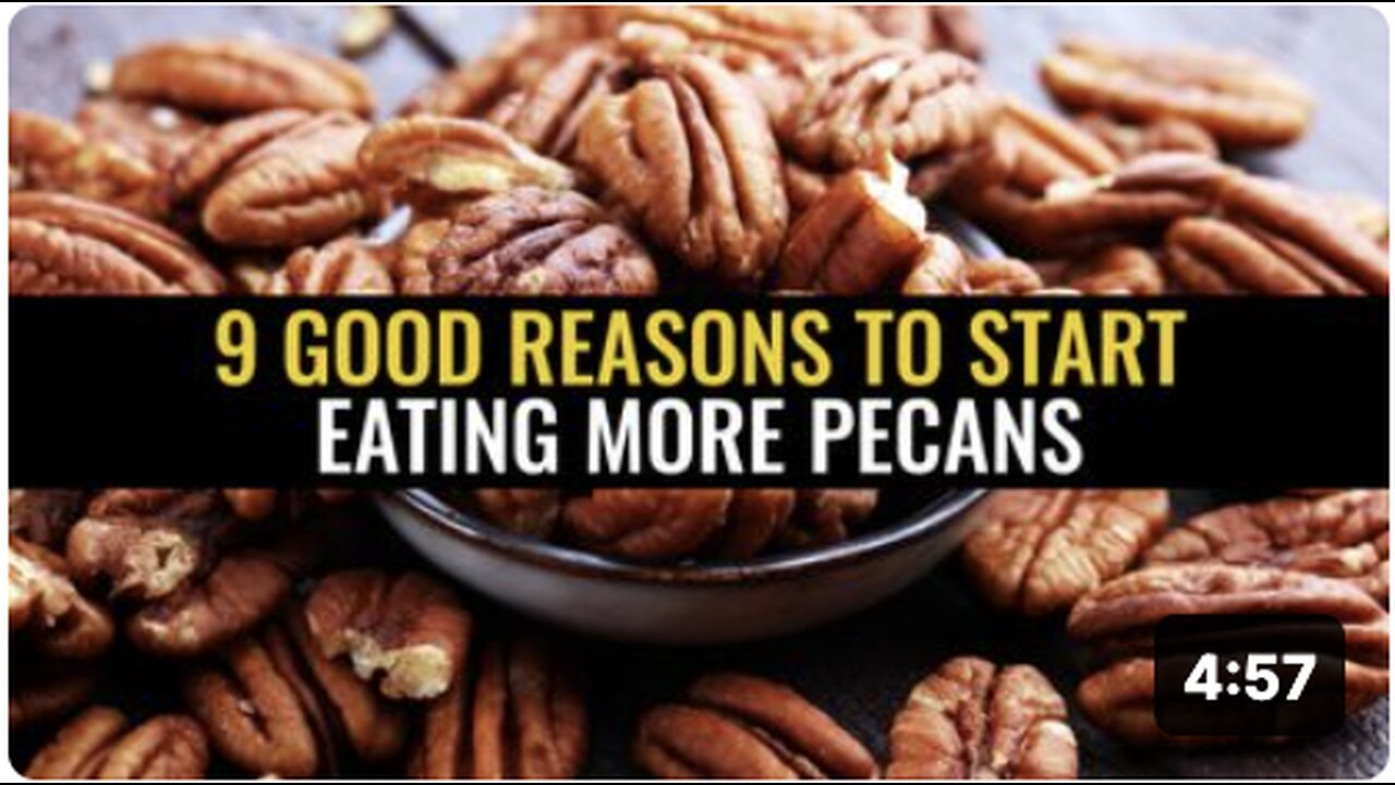 9 Good reasons to start eating more pecans