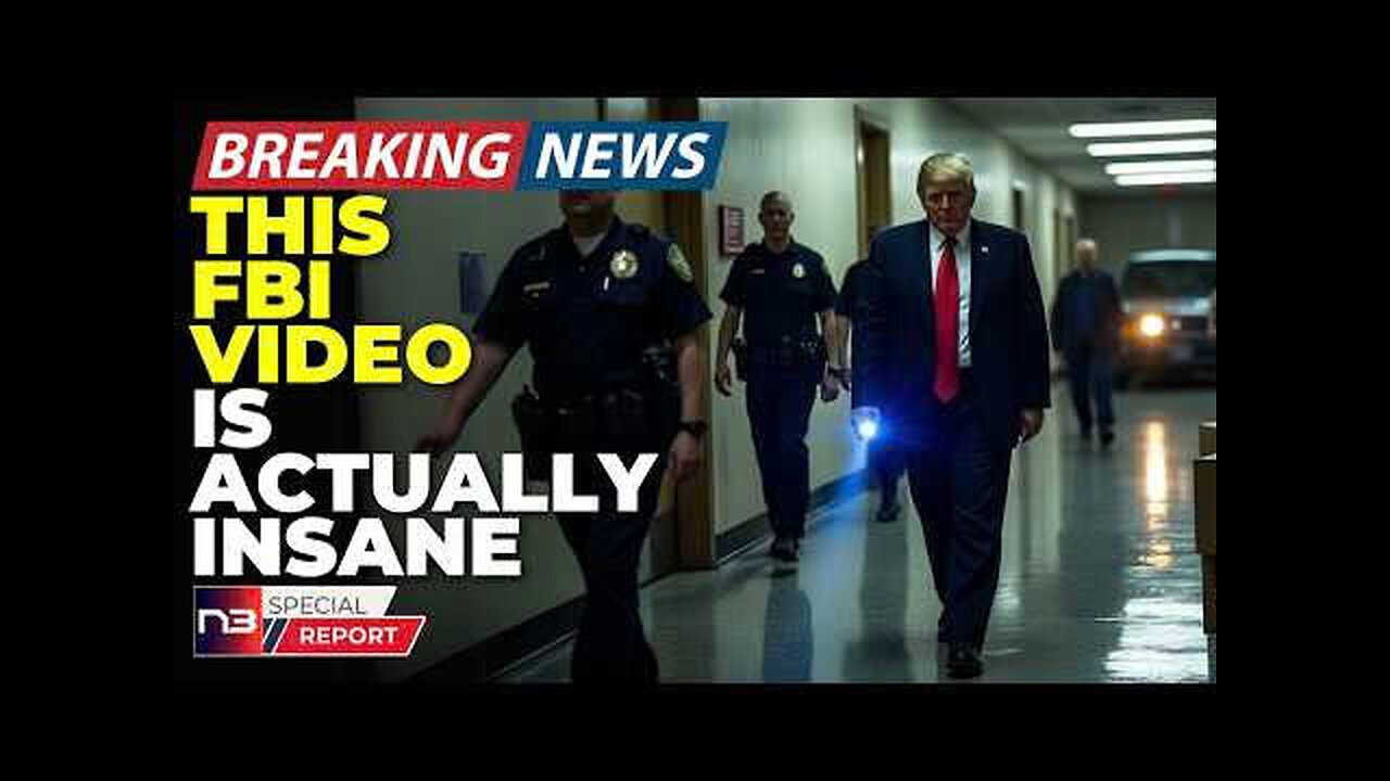 BREAKING: Trump just busted the entire FBI and the video of what happened next is going to be absolutely explosive and make Washington elites tremble in fear.