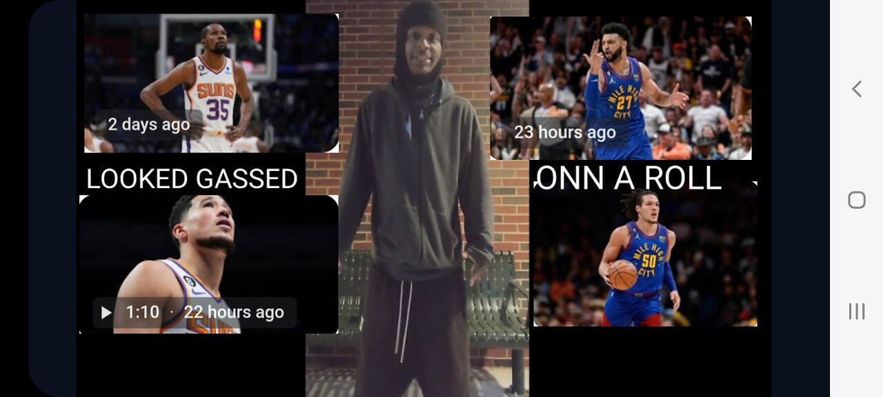 DENVER UP 1 ALREADY SUNS VS NUGGETS GUUD GAME