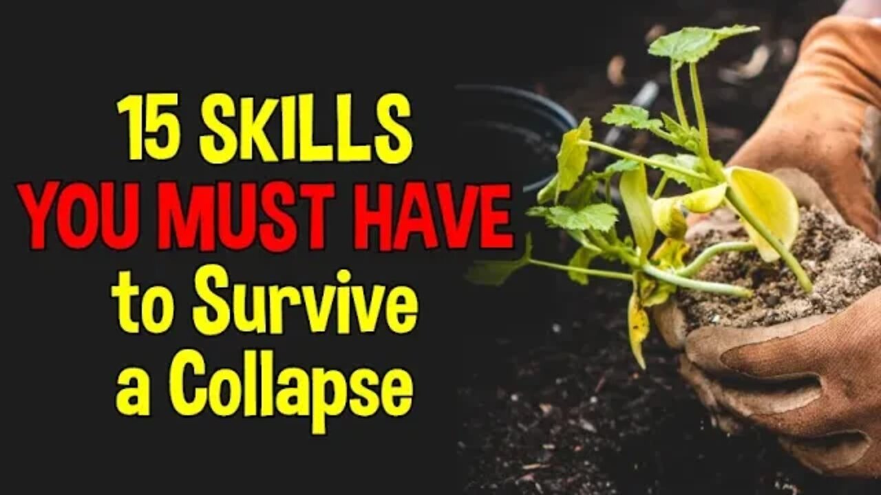 15 SKILLS to Survive a Complete Collapse