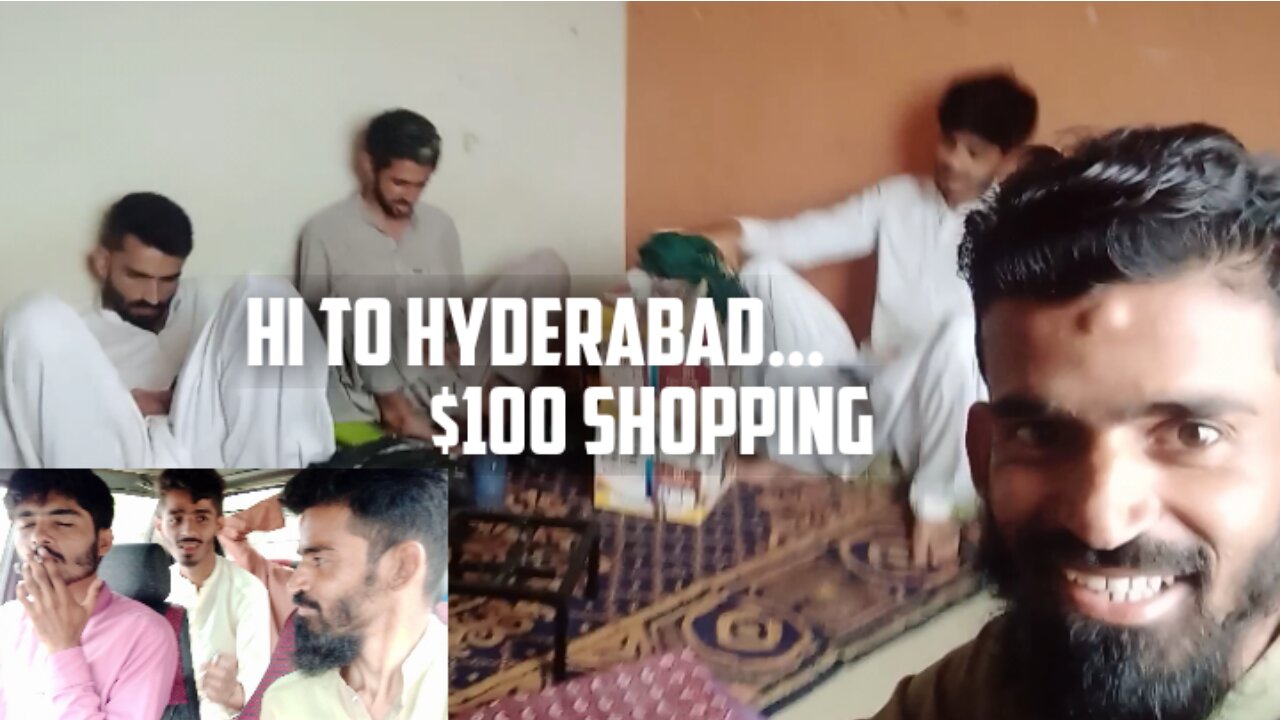 Hi to Hyderabad $100 Shopping vlog for Shopify dropshipping set-up