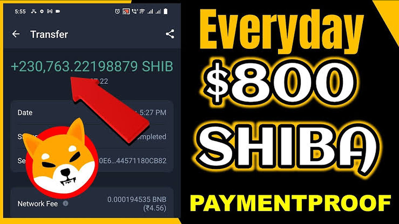 Best Earning app to earn shiba for free | Zero investement.