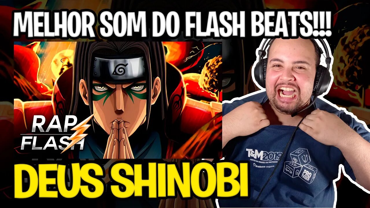 REACT Rap do Hashirama Senju (Naruto) - O DEUS SHINOBI // Flash Beats