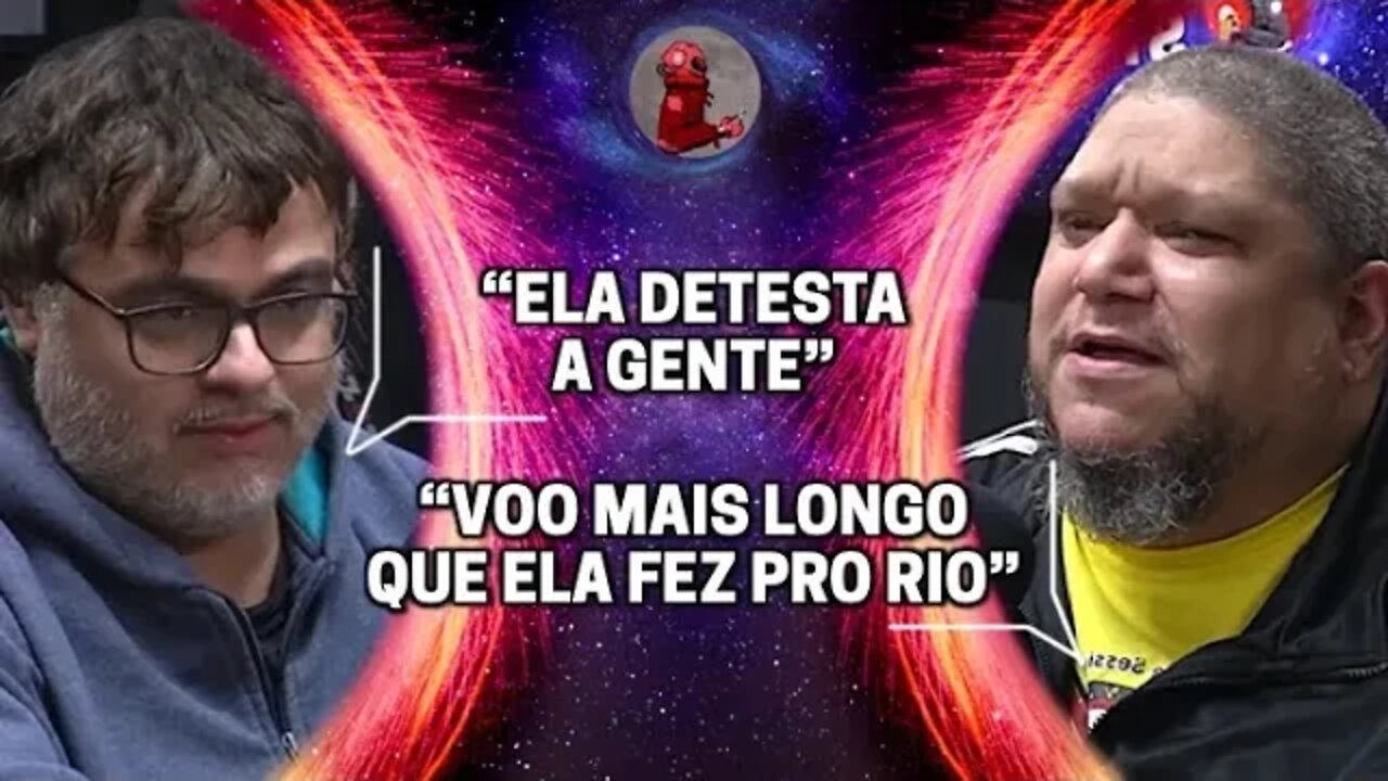 TRETA COM ATRIZ DA GLOBO NO AVIÃO com Diguinho Coruja e Jansen Serra | Planeta Podcast