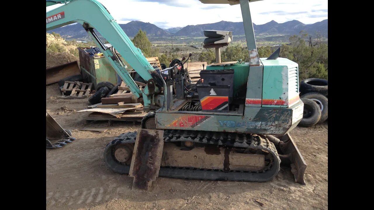 Yanmar YB 451 Excavator Repair May 2020