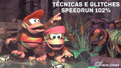 Speedrun Donkey Kong 2 102% - Técnicas e Glitches