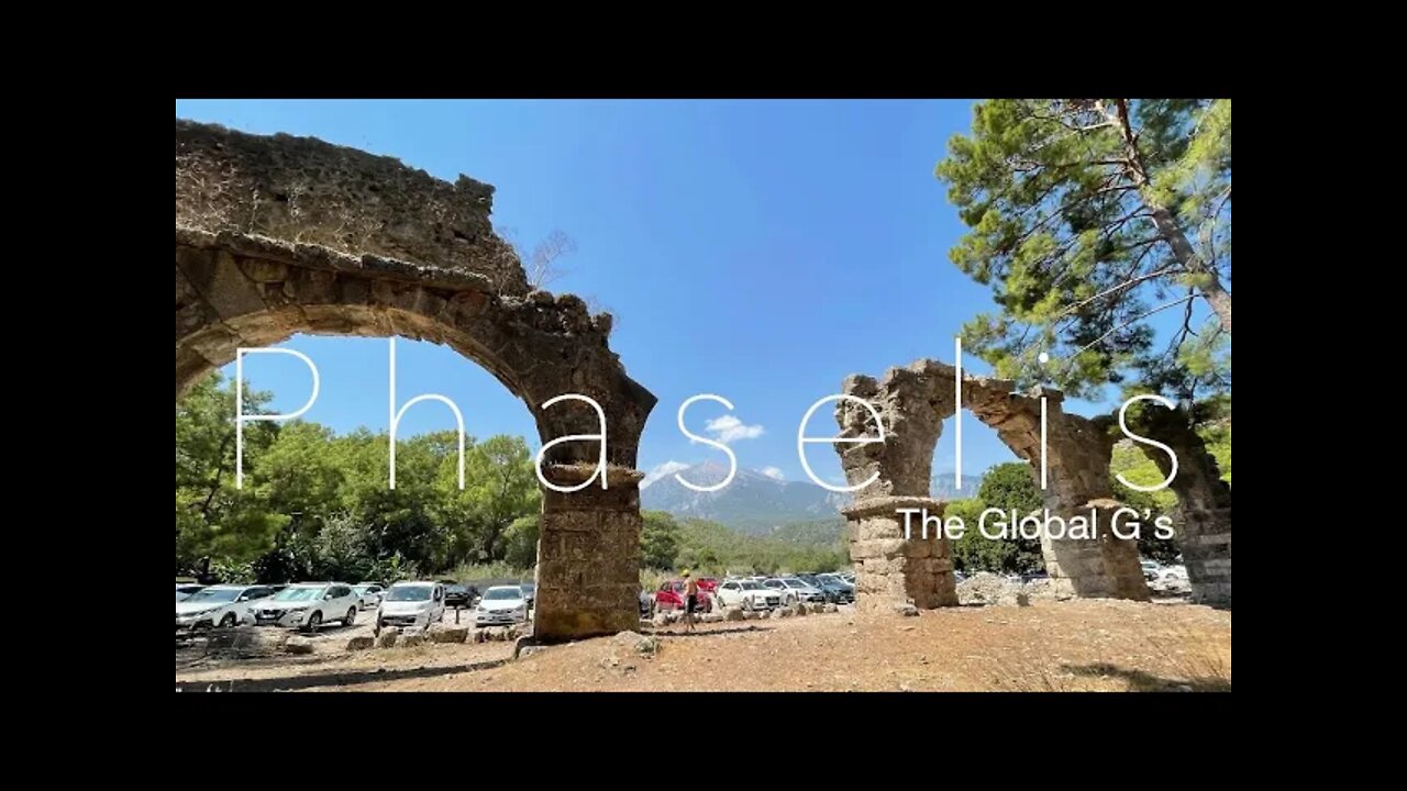 TURKEY eBike Day Trip to Phaselis Ruins + Walkthrough (Antalya/Анталия)