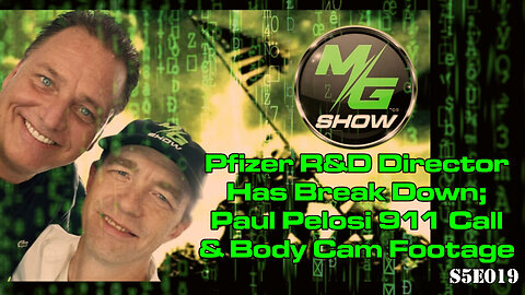 Pfizer R&D Director Has Break Down; Paul Pelosi 911 Call & Body Cam Footage