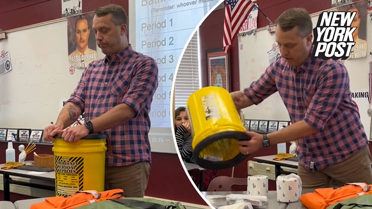 Teacher reveals reality of 'poop buckets' in classrooms after school shootings