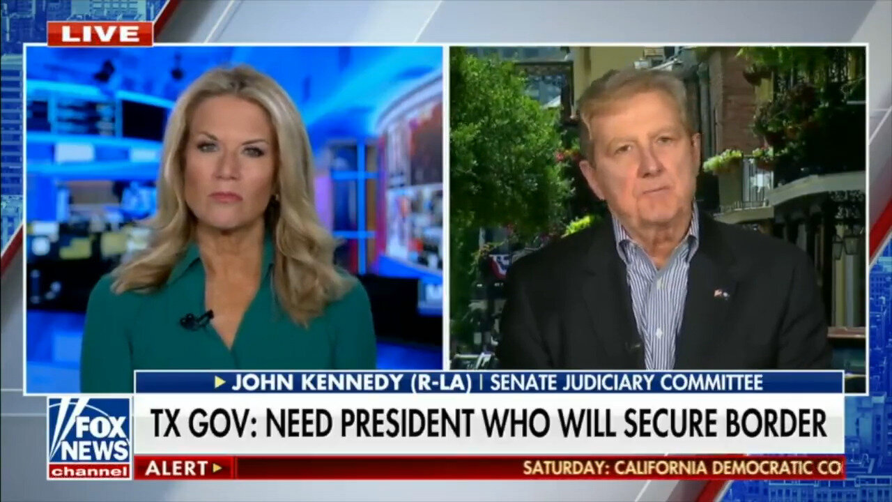 Sen. John Kennedy: 'VP Harris Is Not Capable, When Her IQ Gets To 75, She Should Sell'