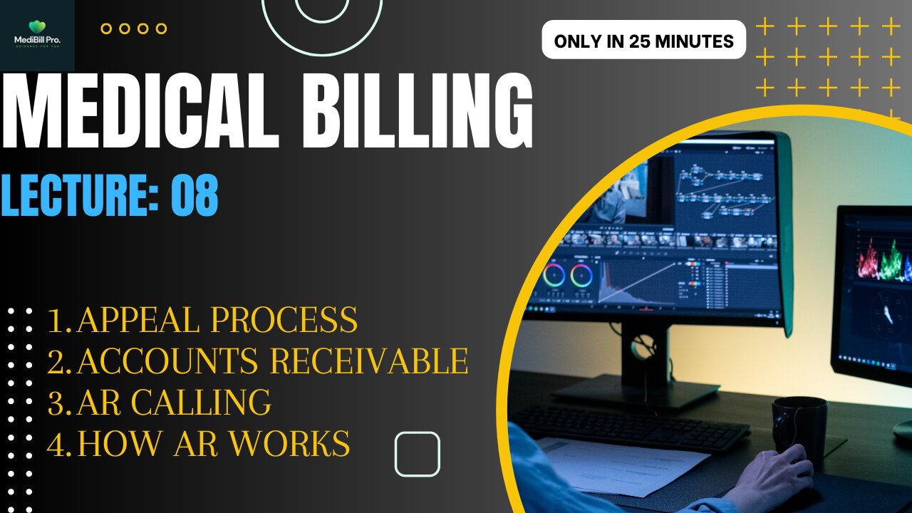 Medical Billing and Coding Basic Course | Lecture 08 | Appeal Process and AR Workflow 2023