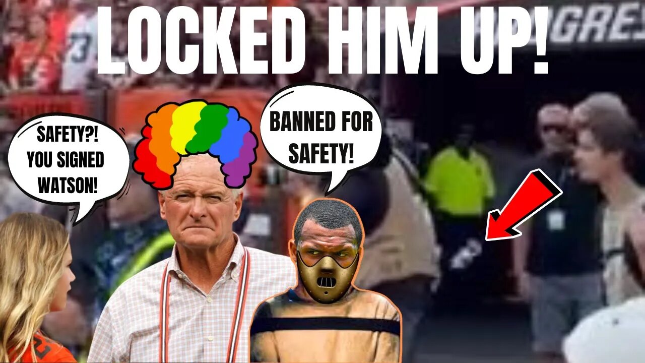 Jimmy Haslam Has BROWNS FAN ARRESTED & BANNED for LIFE after Jets Loss! Over Water Bottle!