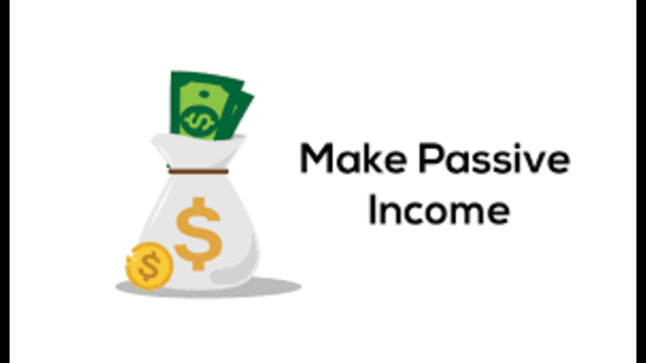 How to create an online passive income & The Secret To Creating Totally Passive Income Streams