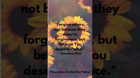 Forgive Others