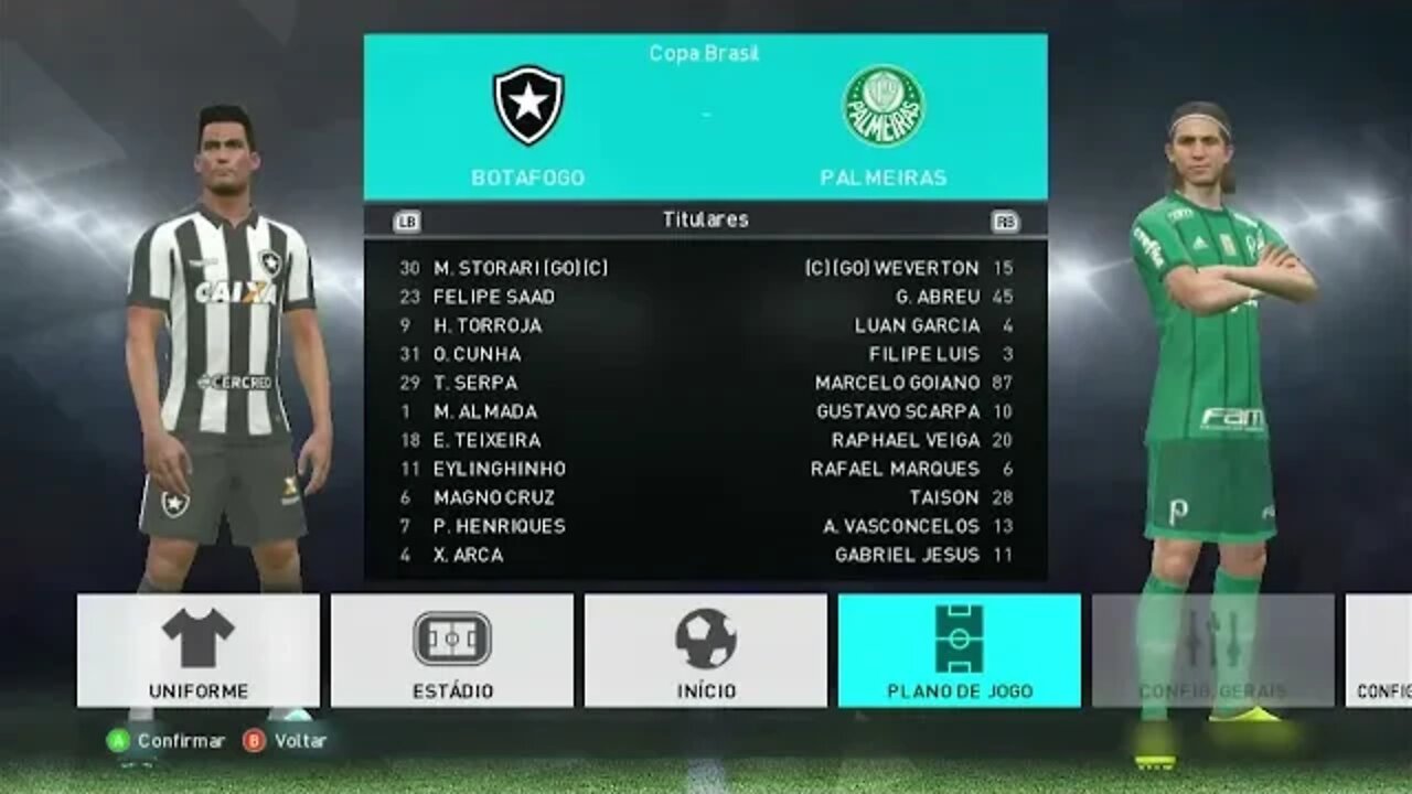 PES 2018 BRASILEIRÃO & COPA DO BRASIL