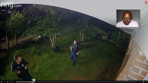 Security Camera Catches Georgia Police Saying A Racial Slur And Throwing Security Camera In Bushes!