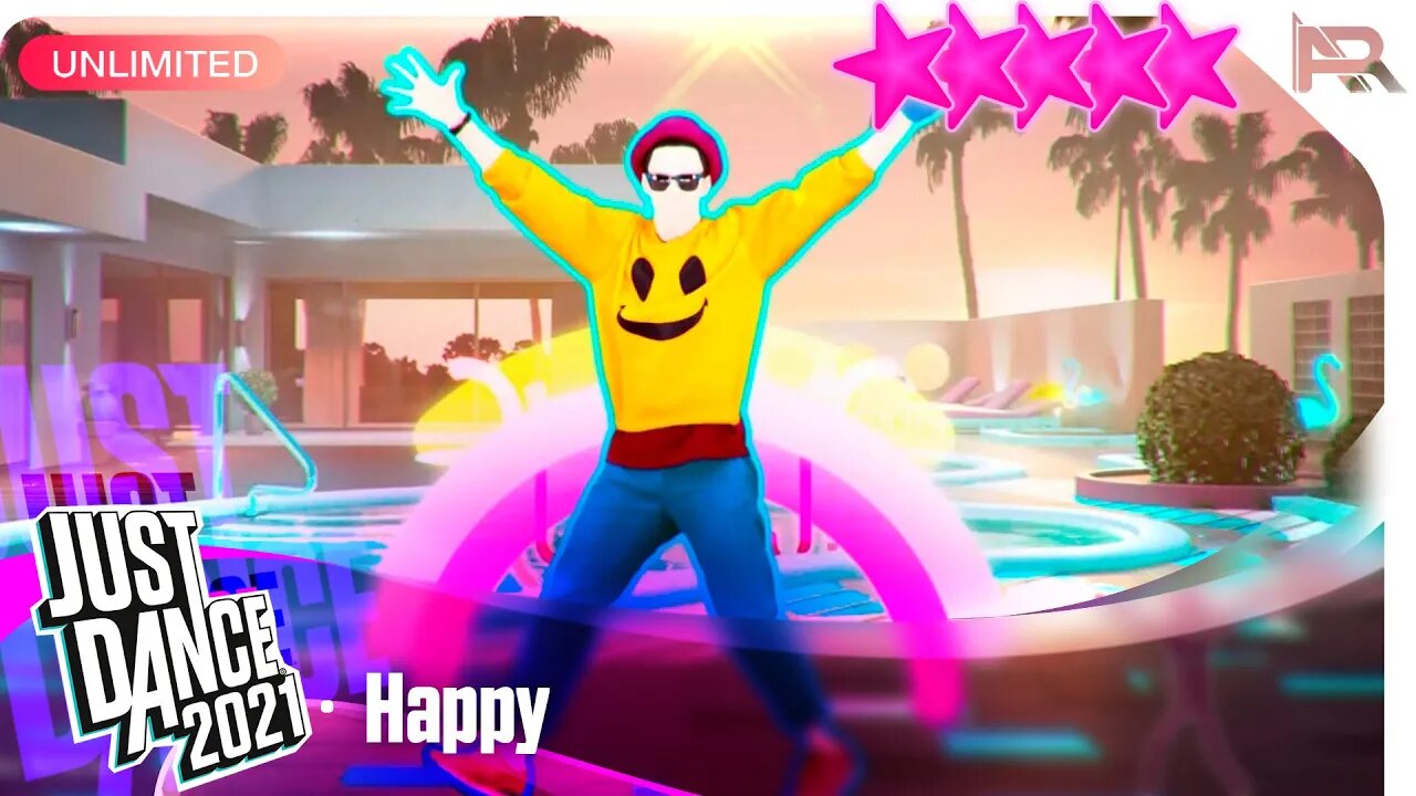 Just Dance 2021 (Unlimited): Happy - Pharrell Williams - 5 Stars