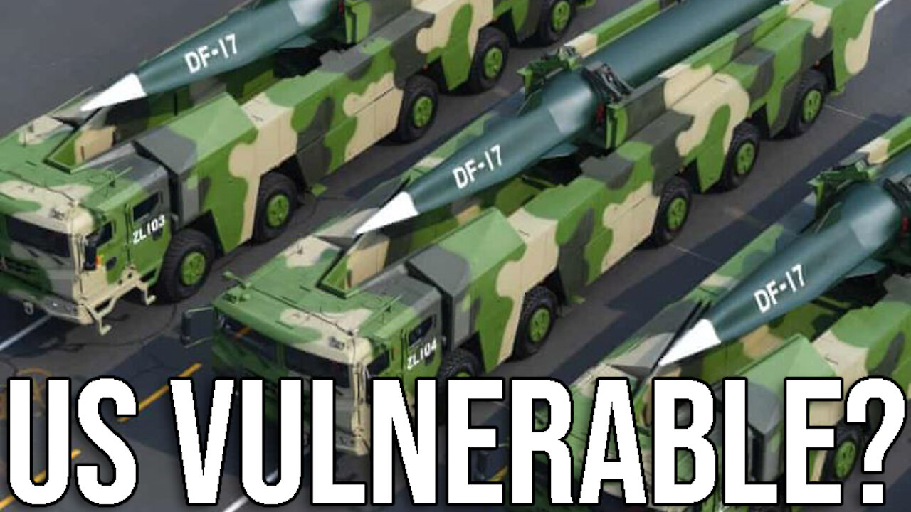 Hypersonic Hype: Carriers Vulnerable to China for MORE Than a Decade