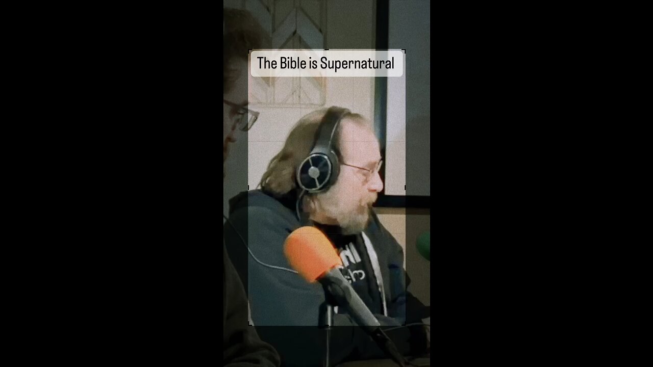 The Bible is Supernatural