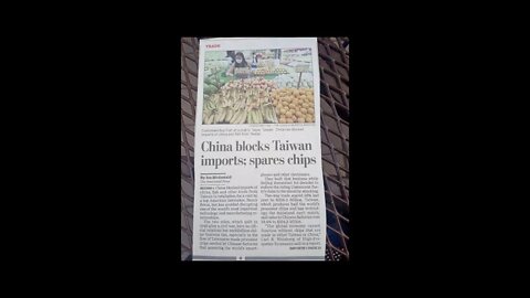 China blocks Taiwan imports, spares chips