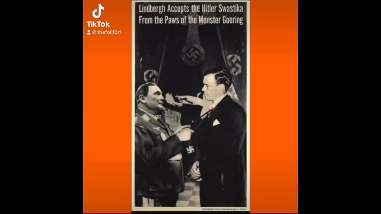 AMERICAN HERO CHARLES LINDBERGH MEETS TOP NAZI HERMAN GOERING @theforbiddentopicspodcast