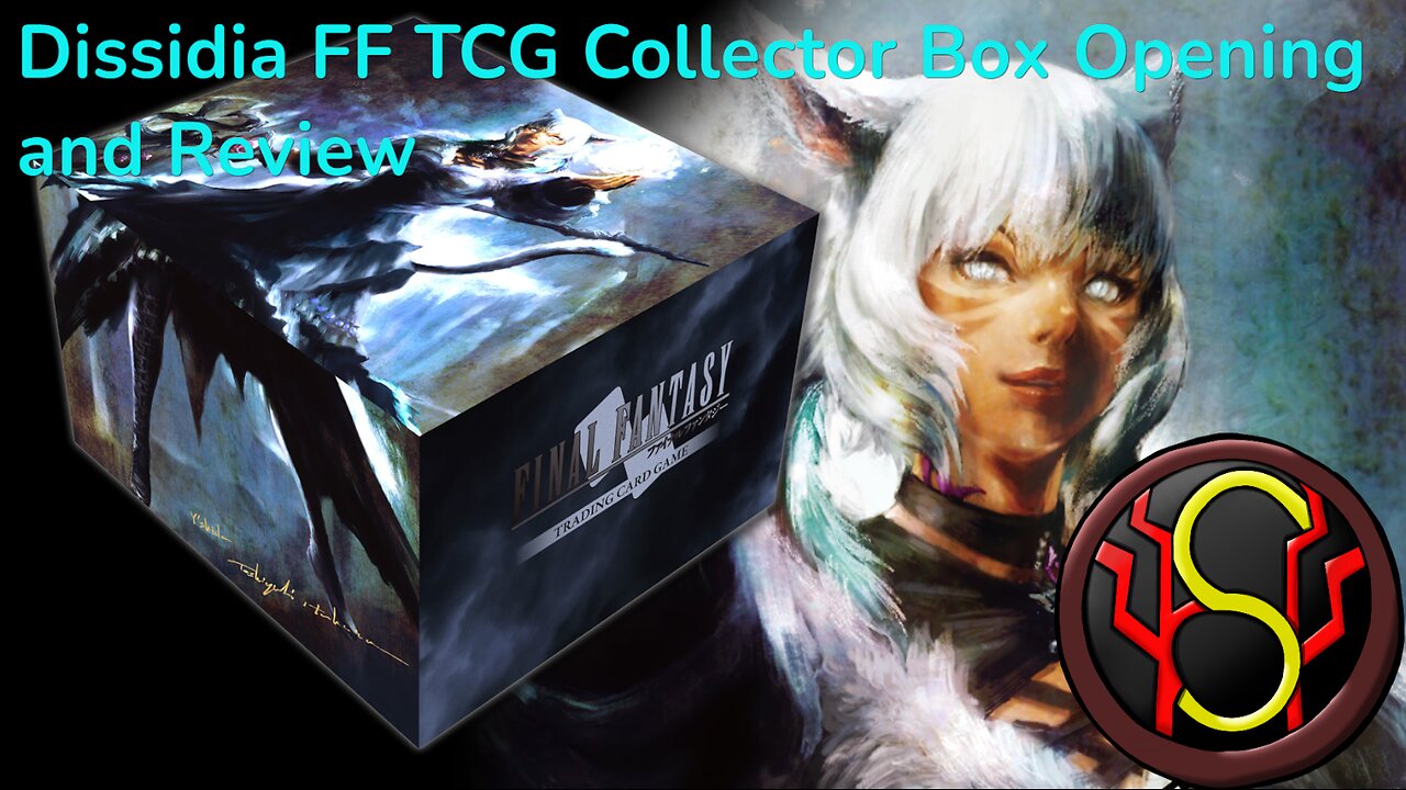 Dissidia FF TCG Collector Box Opening and Review