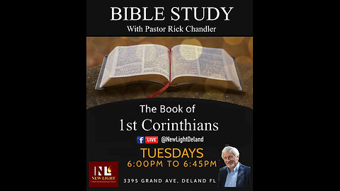 Bible Study: 1st Corinthians - Session 1