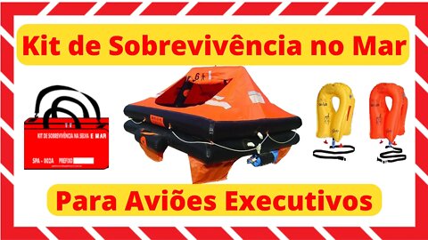 Pilotos Executivos Não Estudam o Uso do Kit de Sobrevivência no Mar #aviação #avião #sos