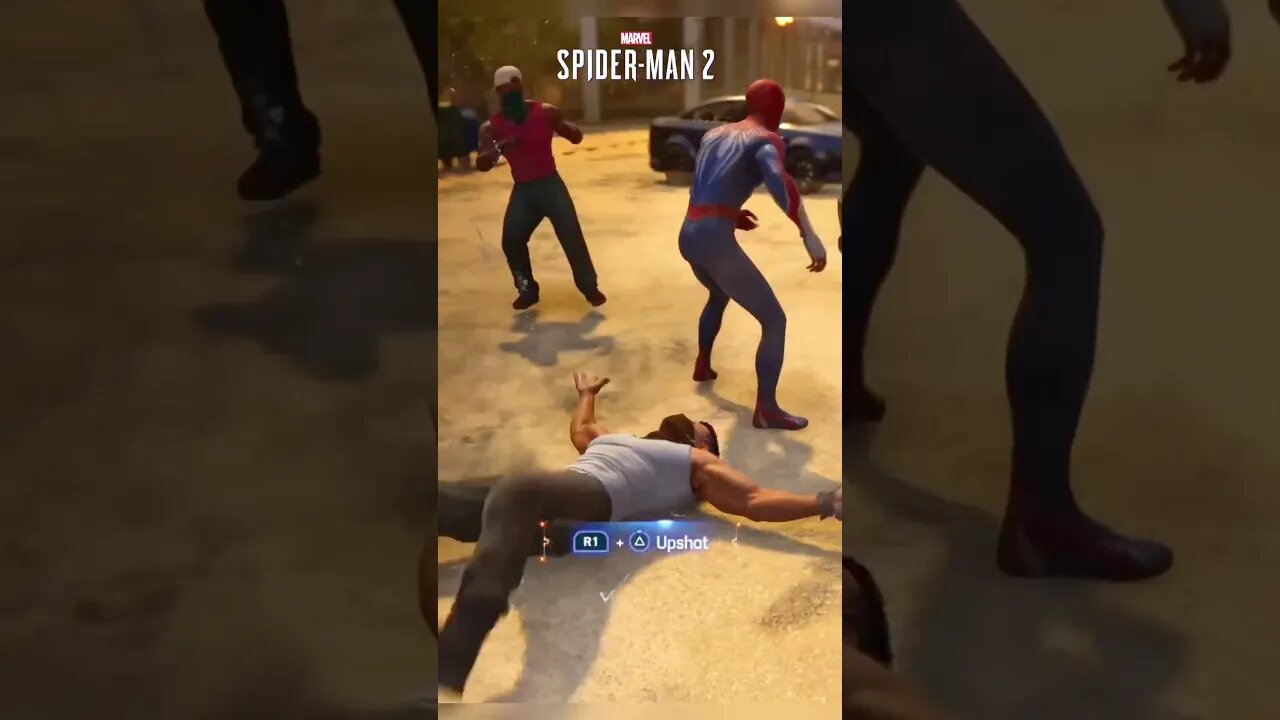 Spider Man 2 High Action Combat Takedowns #marvelspiderman2 #spiderman2 #shorts