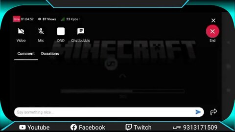 Watch me live playing Minecraft- Rooter Live Gaming