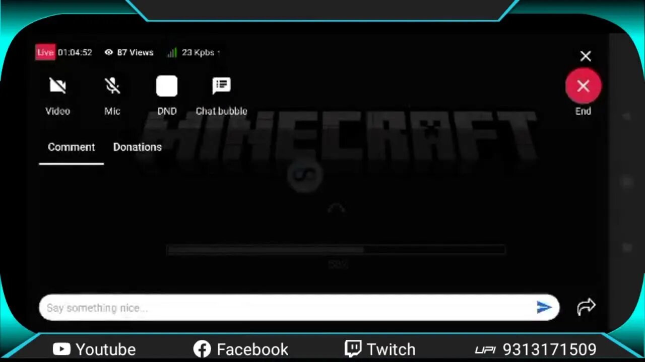 Watch me live playing Minecraft- Rooter Live Gaming