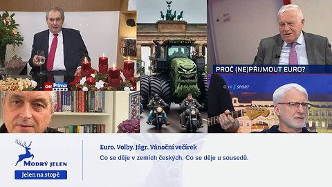 Euro. Volby. Jágr. Vánoční večírek