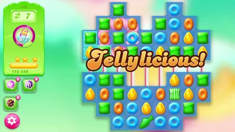 Candy Crush Jelly Saga Level 40