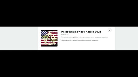 Inside4Walls Friday April 8 2021 #hashbash aftermath and chill.