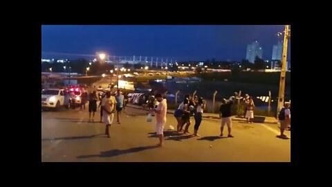 Vasco x Botafogo - Torcedores chegando ao Estádio Castelão