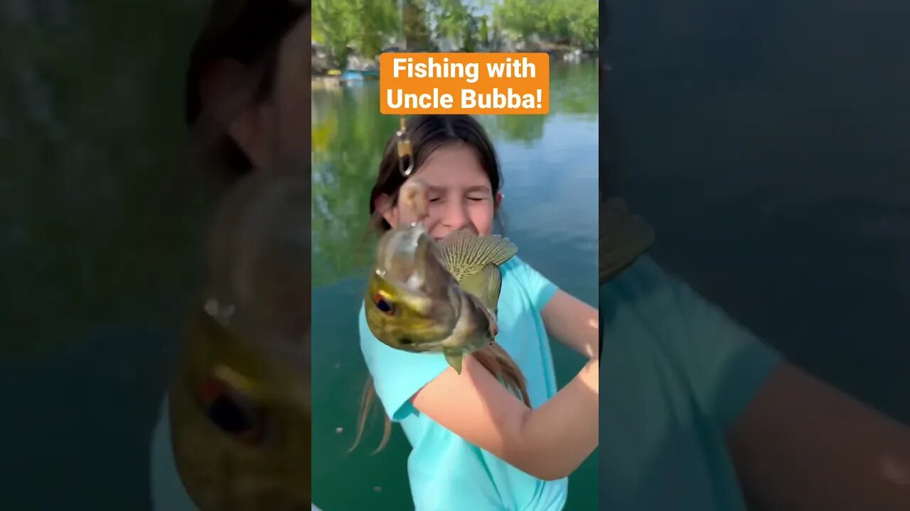 Fishing with Uncle Bubba !#fishing #familytime #funny
