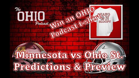 Predict the Ohio State vs Michigan State score and win a FREE OHIO Podcast t-shirt!!!!