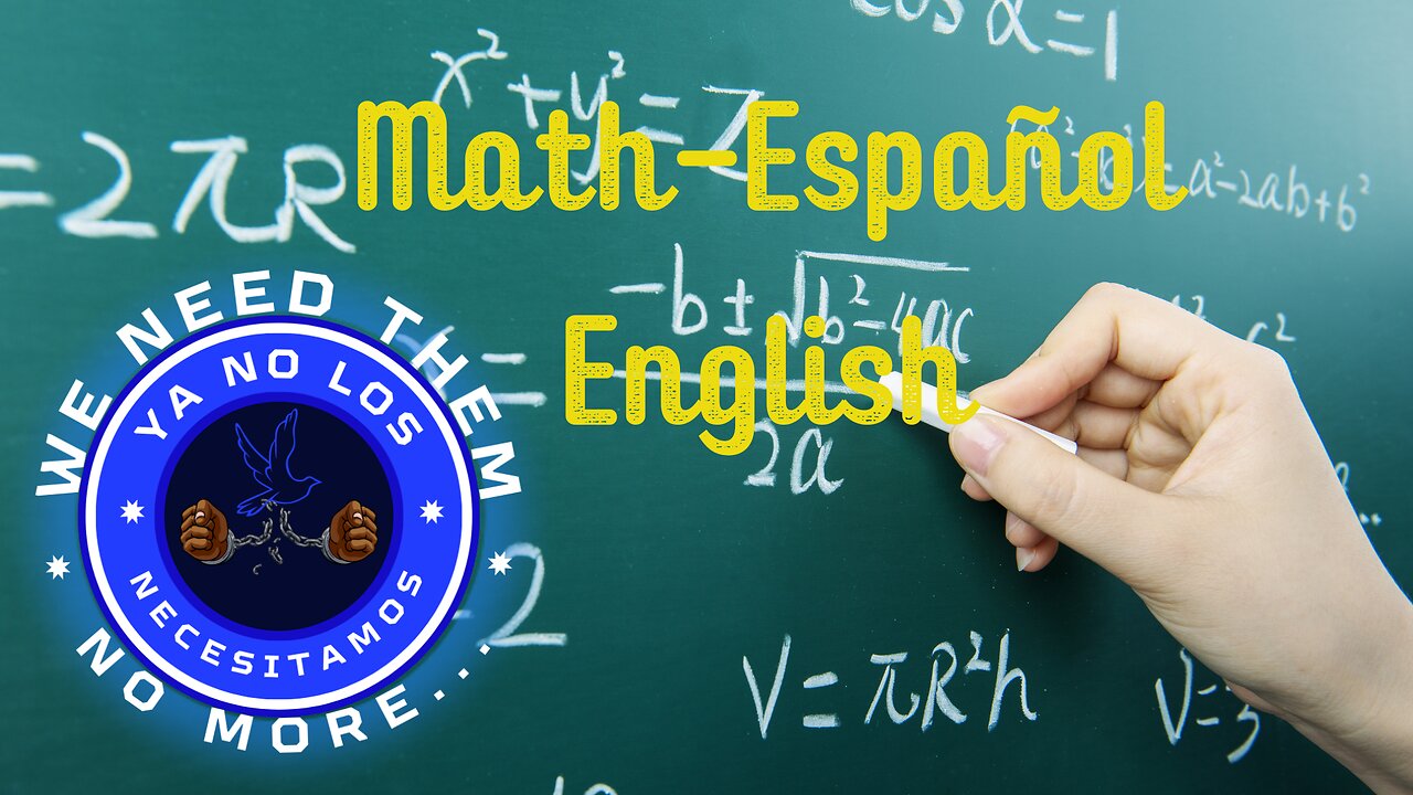 Practice math In English and Español-Video 3